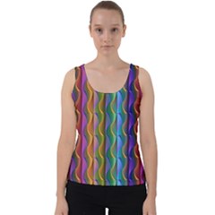 Background Wallpaper Psychedelic Velvet Tank Top by Sudhe