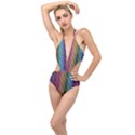 Background Wallpaper Psychedelic Plunging Cut Out Swimsuit View1