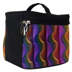 Background Wallpaper Psychedelic Make Up Travel Bag (small)