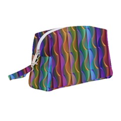 Background Wallpaper Psychedelic Wristlet Pouch Bag (medium)