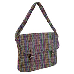 Psychedelic Background Wallpaper Buckle Messenger Bag by Sudhe