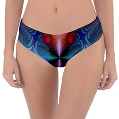 Fractal Background Design Reversible Classic Bikini Bottoms by Sudhe