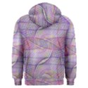 Purple Background Abstract Pattern Men s Overhead Hoodie View2