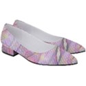 Purple Background Abstract Pattern Women s Low Heels View3