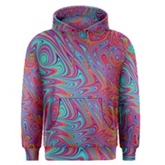 Fractal Bright Fantasy Design Men s Pullover Hoodie by Sudhe