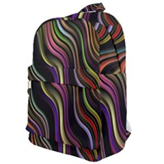 Psychedelic Background Wallpaper Classic Backpack