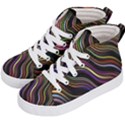 Psychedelic Background Wallpaper Kids  Hi-Top Skate Sneakers View2