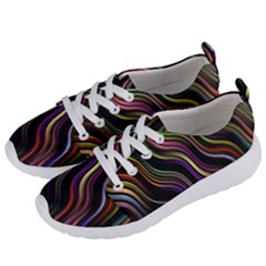 Psychedelic Background Wallpaper Women s Lightweight Sports Shoes by Sudhe