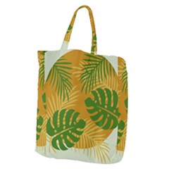 Leaf Leaves Nature Green Autumn Giant Grocery Tote