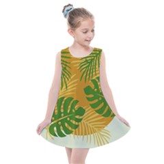 Leaf Leaves Nature Green Autumn Kids  Summer Dress