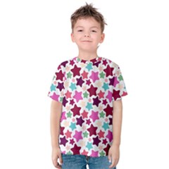 Stars Pattern Kids  Cotton Tee