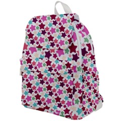 Stars Pattern Top Flap Backpack