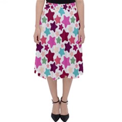 Stars Pattern Classic Midi Skirt