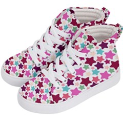 Stars Pattern Kids  Hi-top Skate Sneakers