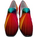 Background Color Colorful Rings Slip On Heel Loafers View1