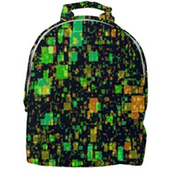 Squares And Rectangles Background Mini Full Print Backpack by Sudhe