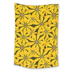 Texture Flowers Nature Background Large Tapestry by Sudhe