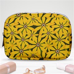 Texture Flowers Nature Background Make Up Pouch (small)