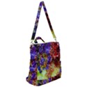 Splashes Of Color Background Crossbody Backpack View2