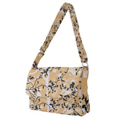 Floral Pattern Background Full Print Messenger Bag