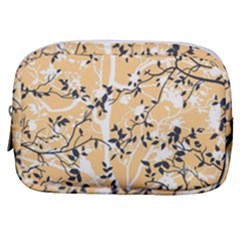 Floral Pattern Background Make Up Pouch (small)