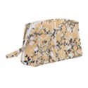 Floral Pattern Background Wristlet Pouch Bag (Medium) View1