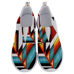 Diamond Acrylic Paint Pattern No Lace Lightweight Shoes