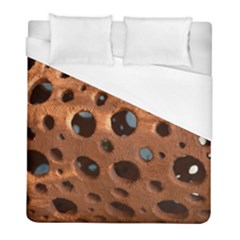 Texture Pattern Wallpaper Background Pattern Holes Duvet Cover (full/ Double Size) by Sudhe