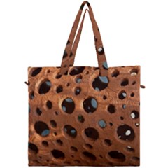 Texture Pattern Wallpaper Background Pattern Holes Canvas Travel Bag by Sudhe