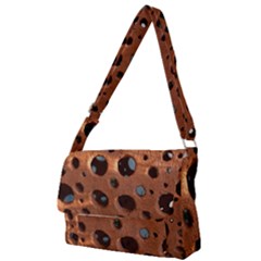 Texture Pattern Wallpaper Background Pattern Holes Full Print Messenger Bag