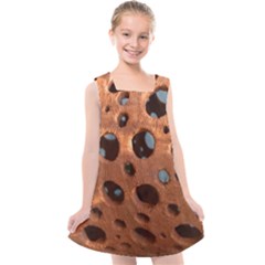 Texture Pattern Wallpaper Background Pattern Holes Kids  Cross Back Dress