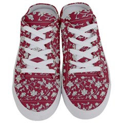 Floral Pattern Background Half Slippers