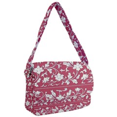 Floral Pattern Background Courier Bag