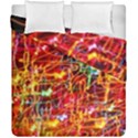 Random Colored Light Swirls Duvet Cover Double Side (California King Size) View2