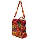 Random Colored Light Swirls Crossbody Backpack View1