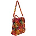 Random Colored Light Swirls Crossbody Backpack View2