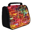 Random Colored Light Swirls Full Print Travel Pouch (Small) View2