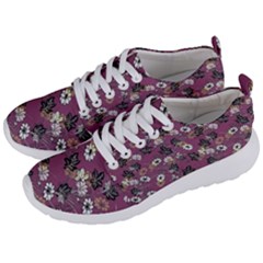 Beautiful Floral Pattern Background Men s Lightweight Sports Shoes