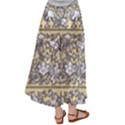 Floral Pattern Background Satin Palazzo Pants View2