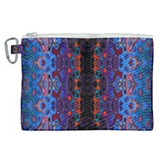 Kaleidoscope Art Pattern Ornament Canvas Cosmetic Bag (xl)