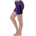 Kaleidoscope Art Pattern Ornament Lightweight Velour Yoga Shorts View2