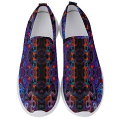 Kaleidoscope Art Pattern Ornament Men s Slip On Sneakers