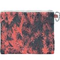 Orange Etched Background Canvas Cosmetic Bag (XXXL) View2