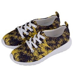 Artistic Yellow Background Women s Lightweight Sports Shoes