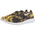 Artistic Yellow Background Men s Slip On Sneakers View2