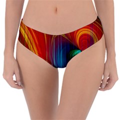 Background Color Colorful Rings Reversible Classic Bikini Bottoms by Sudhe