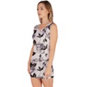 Floral Pattern Background Bodycon Dress View2