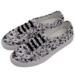 Floral Pattern Background Men s Classic Low Top Sneakers by Sudhe