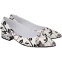 Floral Pattern Background Women s Low Heels View3