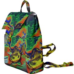 Abstract Transparent Background Buckle Everyday Backpack